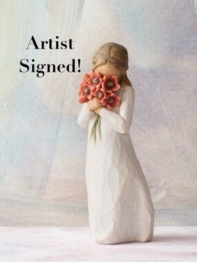 Willow Tree Surrounded by Love Figure - Signed by Susan Lordi